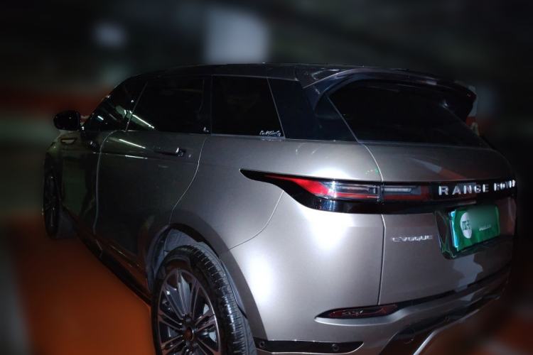Used Land Rover Range Evoque 2024 Aurora L 249 PS Glowing Limited Edition Rear Left 45 Deg