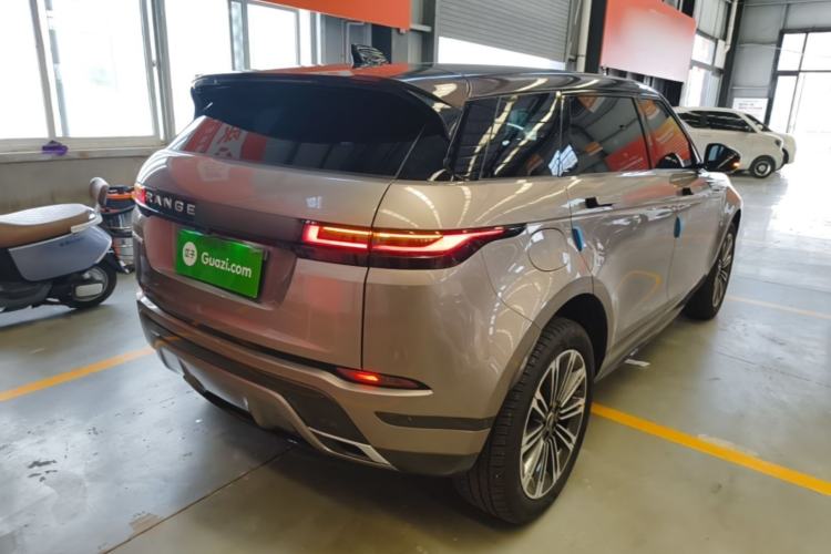 Used Land Rover Range Evoque 2024 Aurora L 249 PS Glowing Limited Edition Rear Right 45 Deg