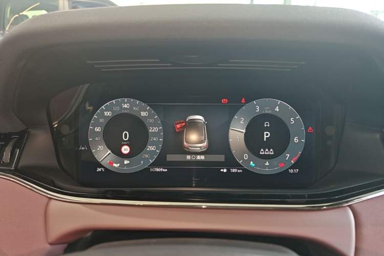 Used Land Rover Range Evoque 2024 Aurora L 249 PS Prestige Light-Chasing Edition Instrument Cluster