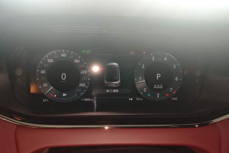 Used Land Rover Range Evoque 2024 Aurora L 249 PS Prestige Light-Chasing Edition Instrument Cluster