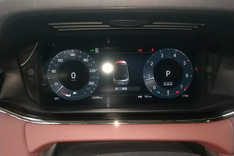 Used Land Rover Range Evoque 2024 Aurora L 249 PS Prestige Light-Chasing Edition Instrument Cluster