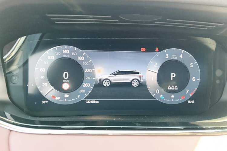 Used Land Rover Range Evoque 2024 Aurora L 249 PS Prestige Light-Chasing Edition Instrument Cluster