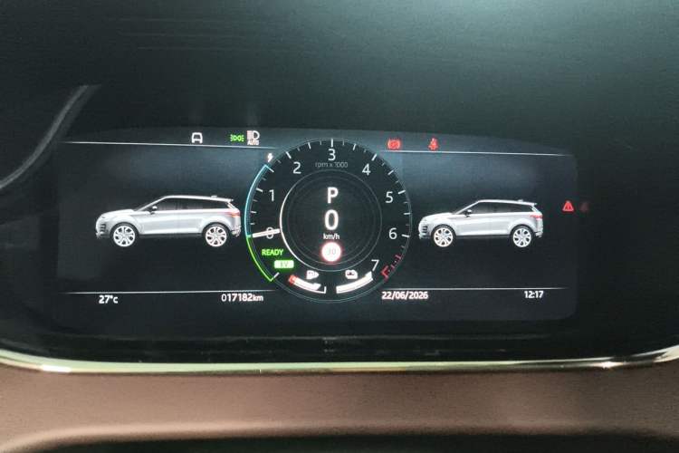 Used Land Rover Range Evoque New Energy 2021 Aurora L P300e Luxury Edition Instrument Cluster