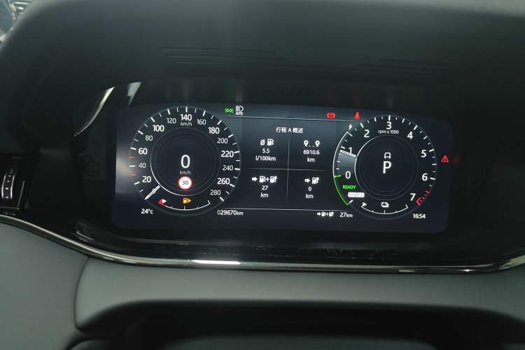 Used Land Rover Range Evoque New Energy 2021 Aurora L P300e Luxury Edition Instrument Cluster