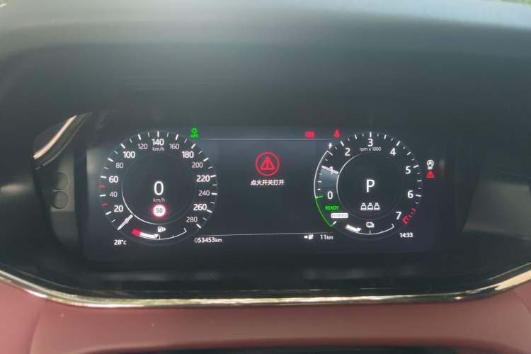 Used Land Rover Range Evoque New Energy 2021 Aurora L P300e Luxury Edition Instrument Cluster