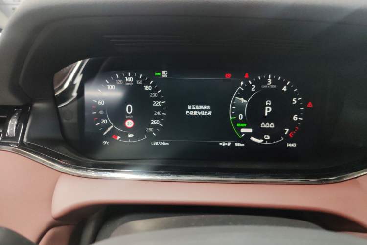 Used Land Rover Range Evoque New Energy 2022 Aurora L P300e Plug-in Hybrid Electric Version Instrument Cluster