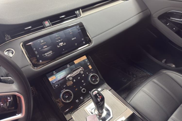 Used Land Rover Range Evoque New Energy 2022 Aurora L P300e Plug-in Hybrid Electric Version Audio And AC Panel
