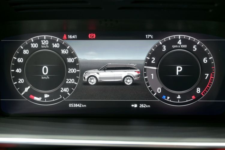 Used Land Rover Range Sport 2018 3.0 SC V6 HSE DYNAMIC Odometer Close Up