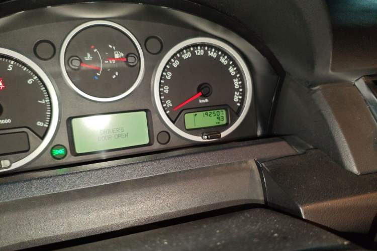 Used Land Rover Range Sport  Odometer Close Up