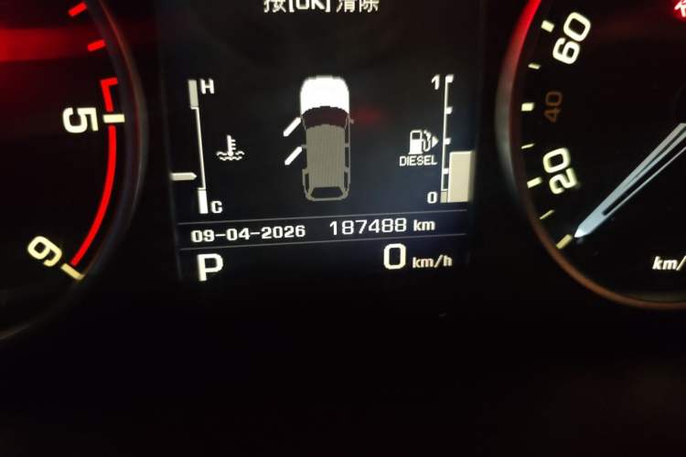 Used Land Rover Range Sport 2012 3.0 TDV6 HSE Diesel Edition Odometer Close Up