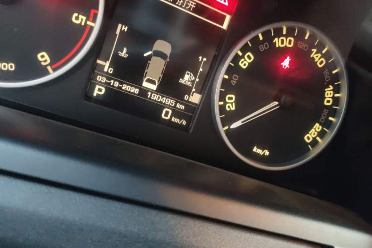 Used Land Rover Range Sport 2012 3.0 TDV6 HSE Diesel Edition Odometer Close Up