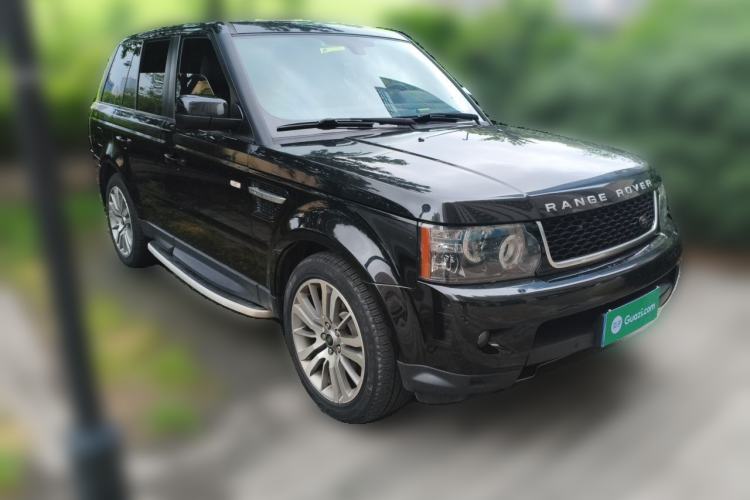 Used Land Rover Range Sport 2013 3.0 TDV6 Black Label Limited Edition Front Right 45 Deg