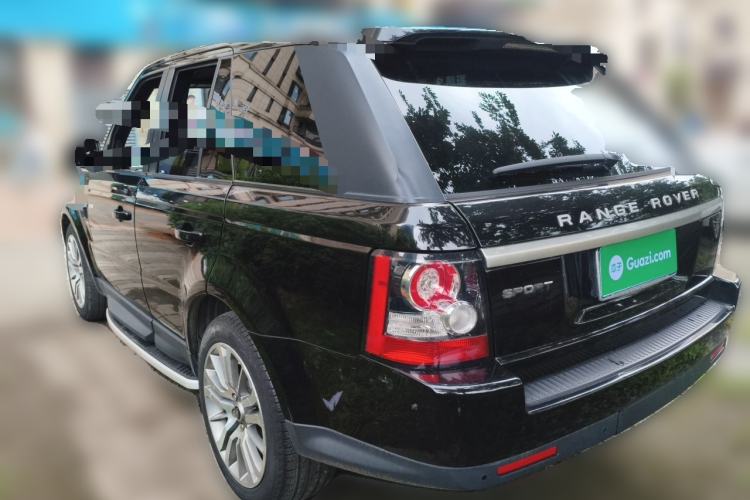 Used Land Rover Range Sport 2013 3.0 TDV6 Black Label Limited Edition Rear Left 45 Deg