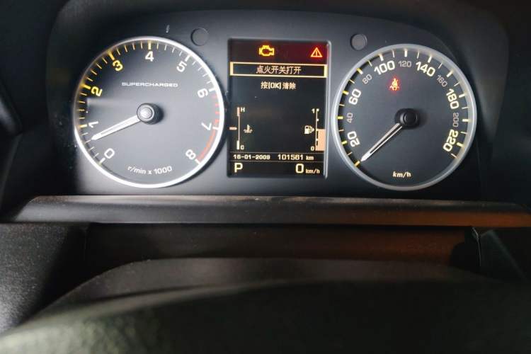 Used Land Rover Range Sport  Odometer Close Up
