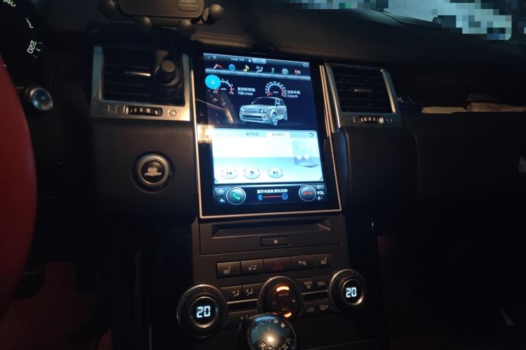 Used Land Rover Range Sport 2013 3.0 TDV6 Black Label Limited Edition Audio And AC Panel