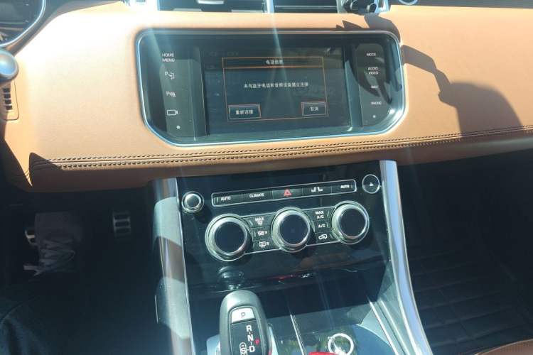 Used Land Rover Range Sport 2014 3.0 SC V6 Fēngshàng Chuàngshì Edition Audio And AC Panel