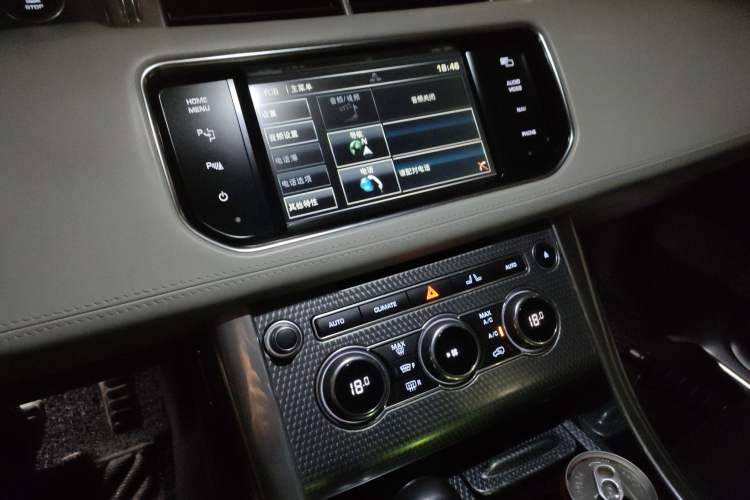Used Land Rover Range Sport 2014 5.0 SC V8 Fēngshàng Chuàngshì Edition DYNAMIC Audio And AC Panel