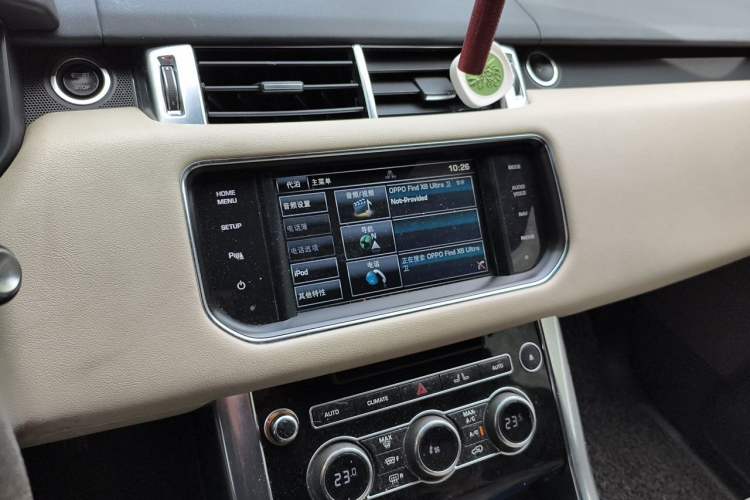 Used Land Rover Range Sport 2014 3.0T V6 Gasoline Version U.S. Specification Audio And AC Panel