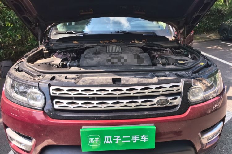 Used Land Rover Range Sport 2014 3.0 SC V6 HSE Engine Bay