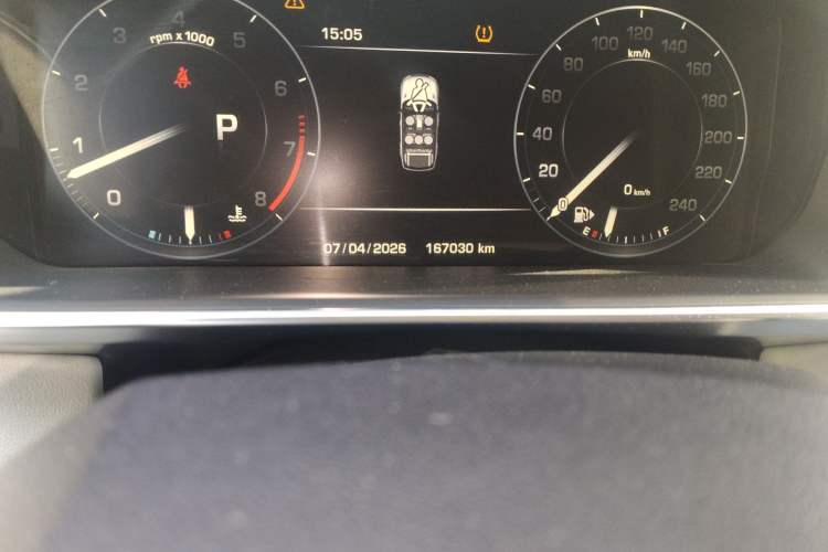 Used Land Rover Range Sport 2014 3.0 SC V6 HSE DYNAMIC Odometer Close Up