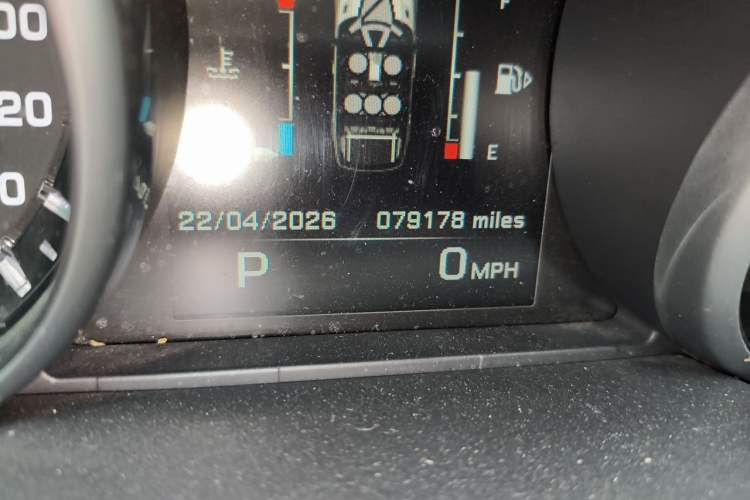 Used Land Rover Range Sport 2014 3.0T V6 Gasoline Version U.S. Specification Odometer Close Up