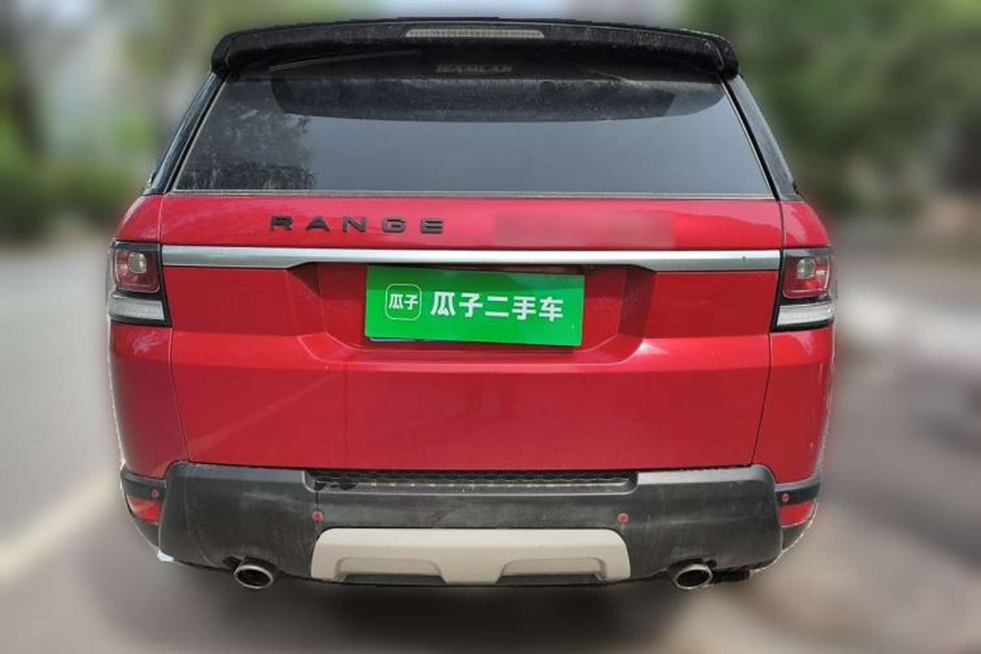 Used Land Rover Range Sport 2014 3.0T V6 Gasoline Version U.S. Specification Rear