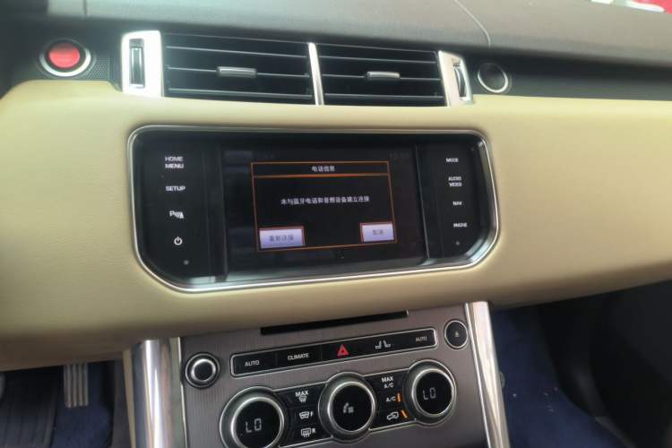 Used Land Rover Range Sport 2014 3.0 SC V6 HSE Audio And AC Panel