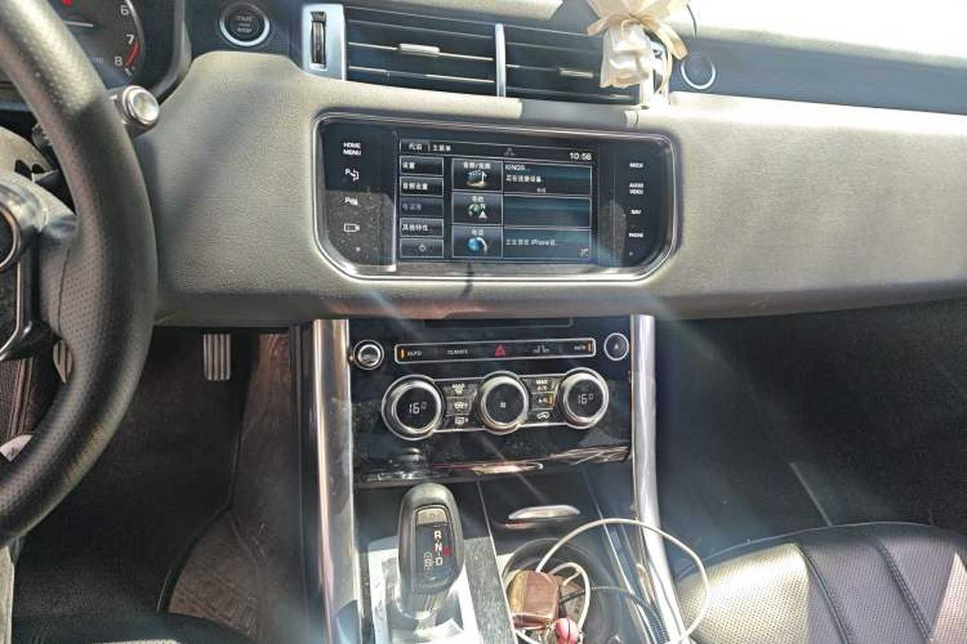 Used Land Rover Range Sport 2014 3.0T V6 Gasoline Version U.S. Specification Audio And AC Panel