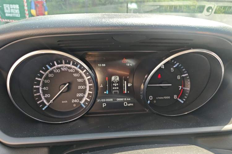 Used Land Rover Range Sport 2014 3.0T V6 Gasoline Version U.S. Specification Instrument Cluster
