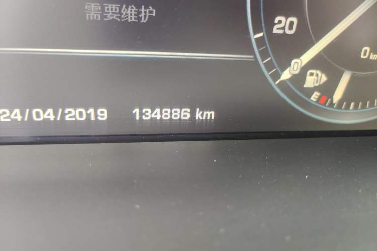 Used Land Rover Range Sport 2014 3.0 SC V6 HSE DYNAMIC Odometer Close Up