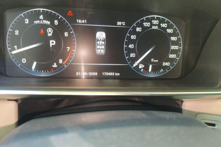 Used Land Rover Range Sport 2014 3.0 SC V6 HSE DYNAMIC Odometer Close Up