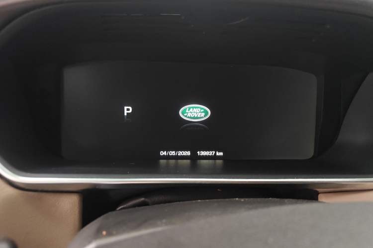 Used Land Rover Range Sport  Odometer Close Up