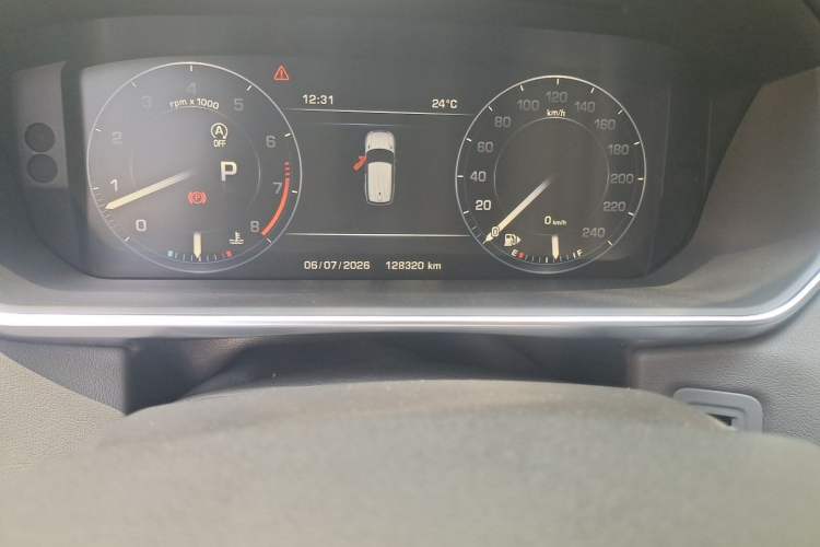 Used Land Rover Range Sport 2014 3.0 SC V6 HSE DYNAMIC Odometer Close Up