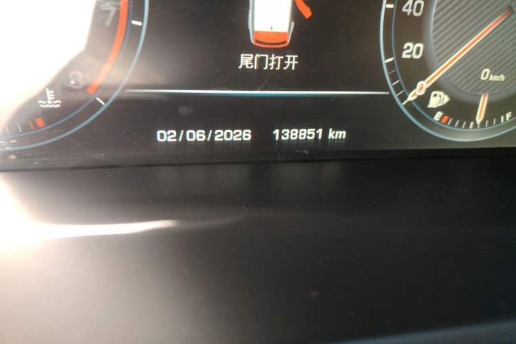 Used Land Rover Range Sport 2014 3.0 SC V6 HSE DYNAMIC Odometer Close Up