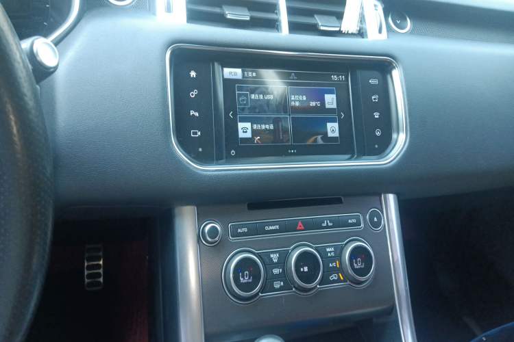 Used Land Rover Range Sport  Audio And AC Panel