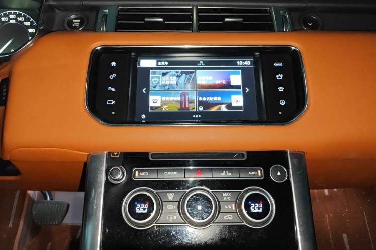 Used Land Rover Range Sport  Audio And AC Panel