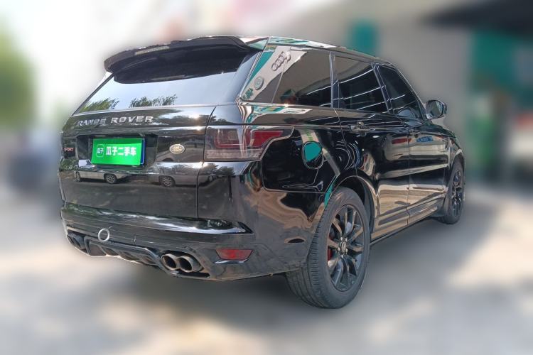 Used Land Rover Range Sport 2015 3.0 SDV6 HSE Rear Right 45 Deg
