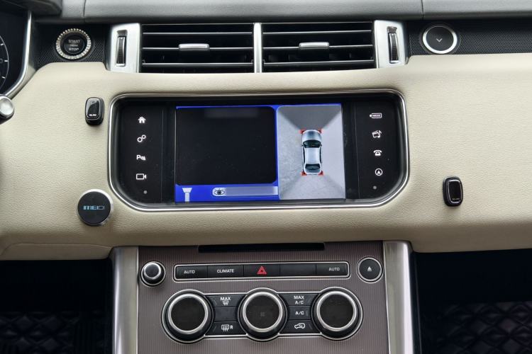 Used Land Rover Range Sport 2015 3.0 V6 HSE Gasoline U.S. Specification Audio And AC Panel