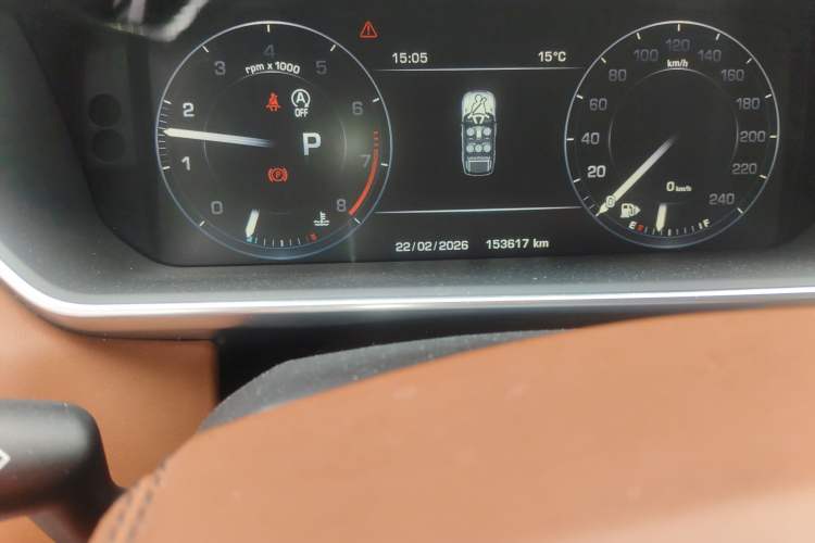 Used Land Rover Range Sport 2015 3.0 SC V6 HSE DYNAMIC Odometer Close Up