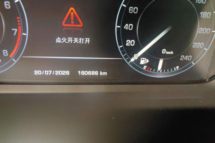 Used Land Rover Range Sport 2016 3.0 SC V6 HSE DYNAMIC Odometer Close Up