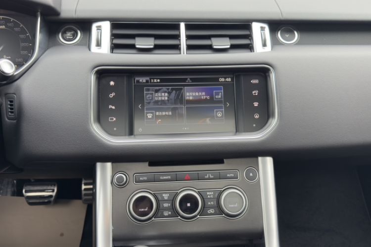 Used Land Rover Range Sport 2016 3.0 SC V6 HSE DYNAMIC Audio And AC Panel