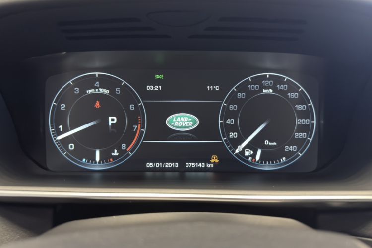 Used Land Rover Range Sport 2016 3.0 SC V6 HSE DYNAMIC Odometer Close Up