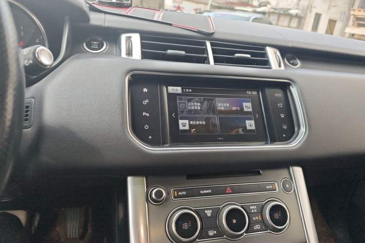 Used Land Rover Range Sport  Audio And AC Panel