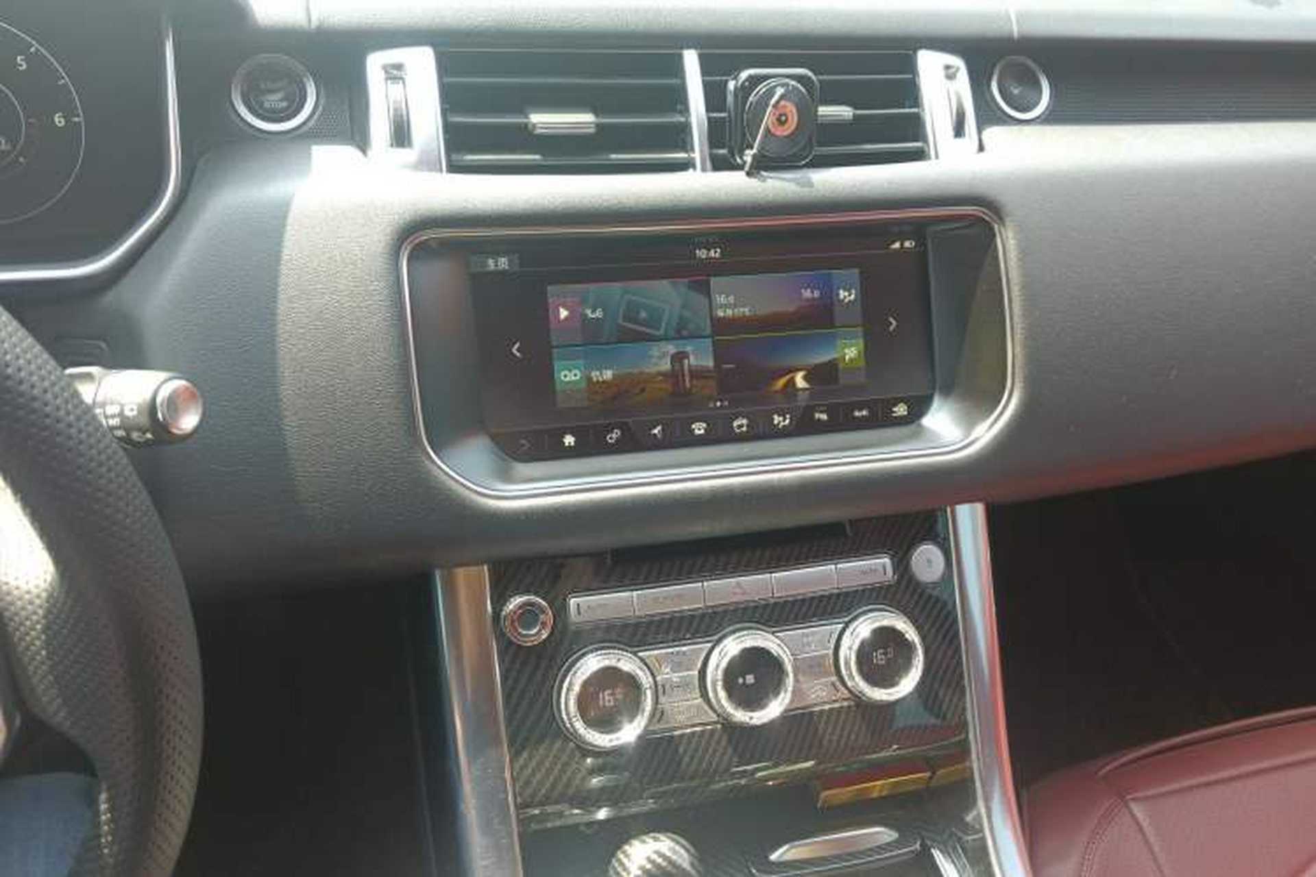 Used Land Rover Range Sport 2016 3.0T HSE Middle East Audio And AC Panel