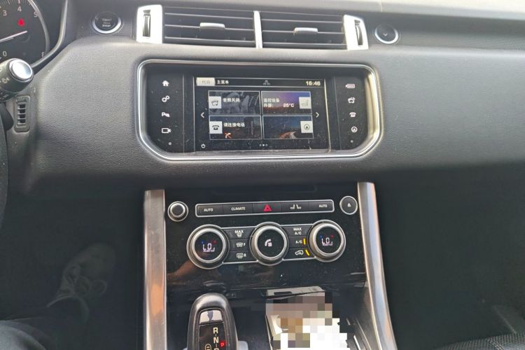 Used Land Rover Range Sport 2016 3.0 SC V6 SE Audio And AC Panel
