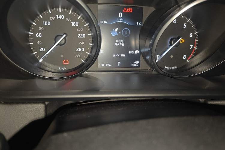 Used Land Rover Range Sport 2016 3.0 V6 Low-Power Version U.S. Specification Odometer Close Up
