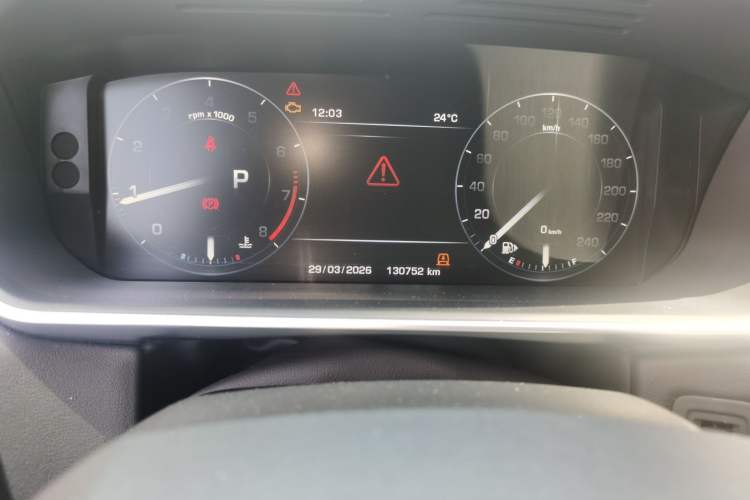 Used Land Rover Range Sport 2016 3.0 SC V6 HSE DYNAMIC Odometer Close Up