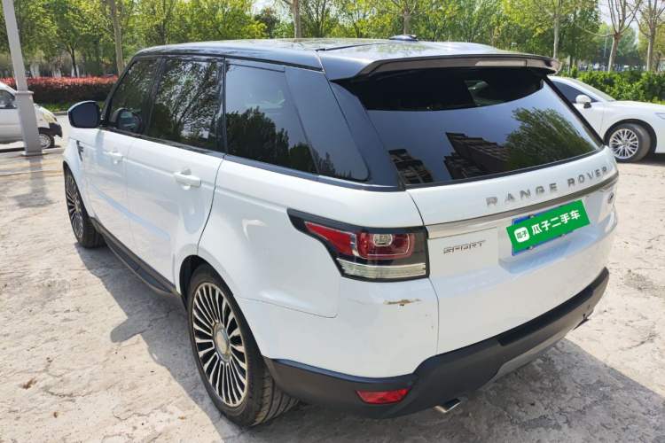 Used Land Rover Range Sport 2016 3.0 V6 Low-Power Version U.S. Specification Rear Left 45 Deg