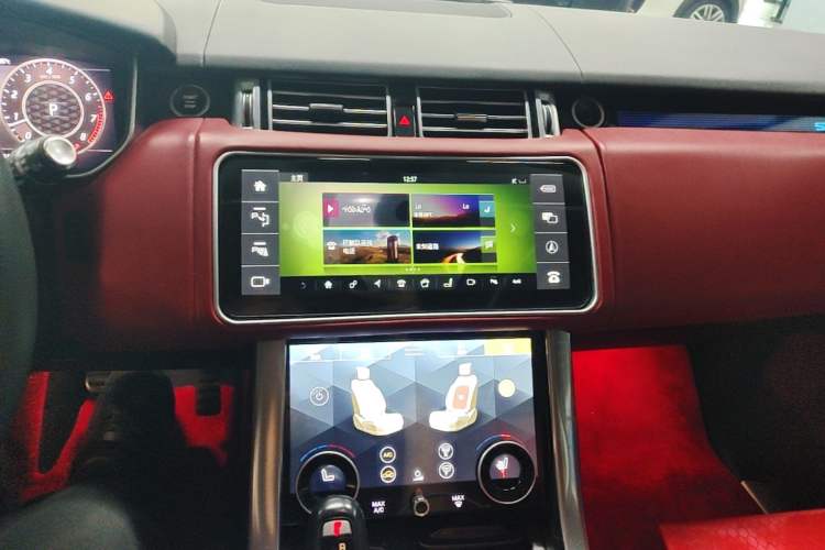 Used Land Rover Range Sport 2017 3.0 SC V6 HSE DYNAMIC Audio And AC Panel
