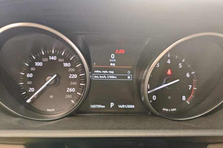 Used Land Rover Range Sport 2017 3.0T Gasoline SE U.S. Specification Instrument Cluster